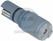 CABEZAL ORP, MATERIAL CPVC, ELECTRODO EN ORO, PROTEGIDO :: Daflow: sensores e insumos para el tratamiento de aguas