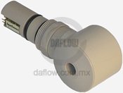 CABEZAL CONDUCTIVIDAD TOROIDAL, MATERIAL CPVC :: Daflow: sensores e insumos para el tratamiento de aguas