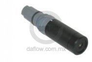 CABEZAL CLORO LIBRE, MATERIAL CPVC ELECTRODO EN ORO-PLATA, MEMBRANA DE TEFLON :: Daflow: sensores e insumos para el tratamiento de aguas